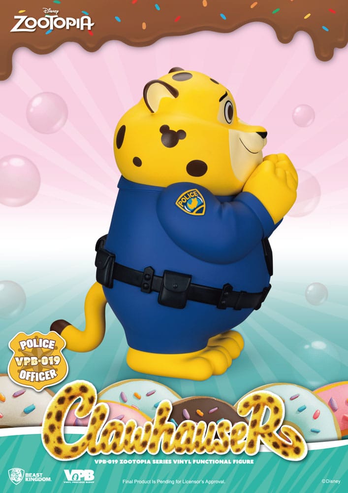 Zootopia Piggy Vinyl Bank Clawhauser 40 cm