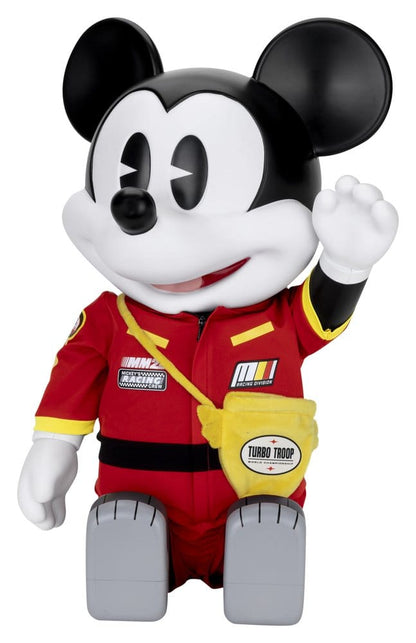 Mickey and Friends Vinyl Bank SYAKING-BANG!! Functional Figurine Race Car Micky 48 cm - Beast Kingdom Toys Banks
