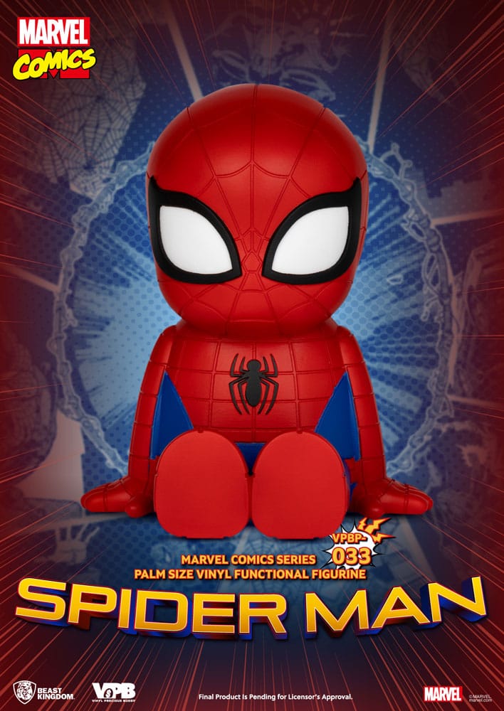 Classic Marvel Comics Piggy Vinyl Bank Spiderman 12 cm - Beast Kingdom Toys Banks