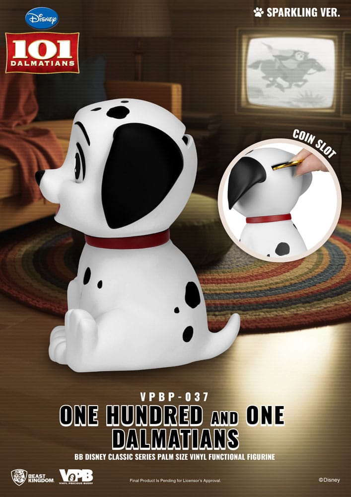 Disney: 101 Dalmatians: Vinyl Piggy Bank: Box Of 4