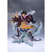 One Piece FiguartsZERO PVC Statue Monkey D. Luffy Gear 4 Leo Bazooka Reissue - Bandai Tamashii Nations Statues