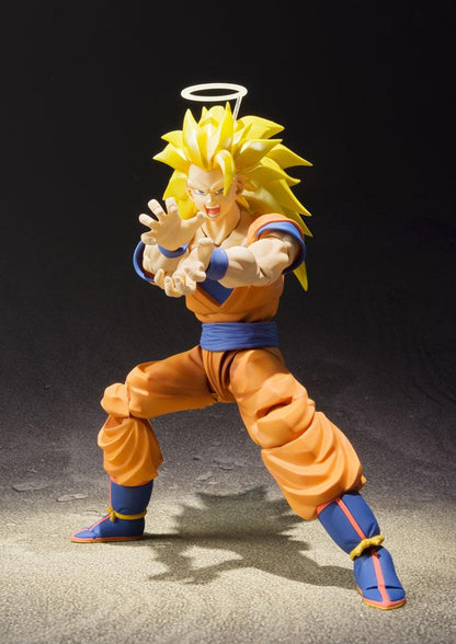 Dragon Ball Z S.H. Figuarts Action Figure SSJ 3 Son Goku 16 cm - Bandai Tamashii Nations Action Figures