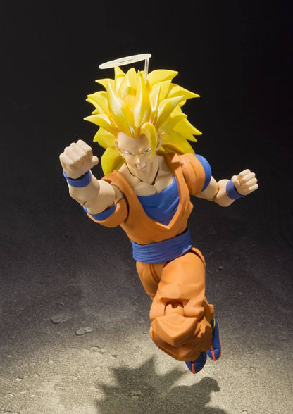 Dragon Ball Z S.H. Figuarts Action Figure SSJ 3 Son Goku 16 cm - Bandai Tamashii Nations Action Figures