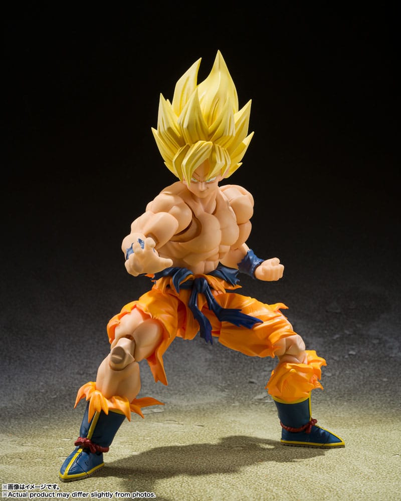 Dragon Ball Z S.H. Figuarts Action Figure Super Saiyan Son Goku (Legendary Super Saiyan) 15 cm - Bandai Tamashii Nations Action Figures
