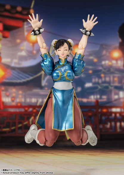Street Fighter S.H. Figuarts Action Figure Chun-Li (Outfit 2) - Bandai Tamashii Nations Action Figures