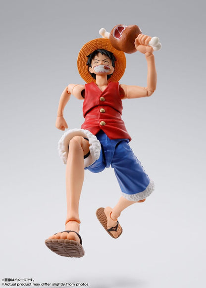 One Piece S.H. Figuarts Action Figure Monkey D. Luffy Romance Dawn 15 cm - Bandai Tamashii Nations Action figures