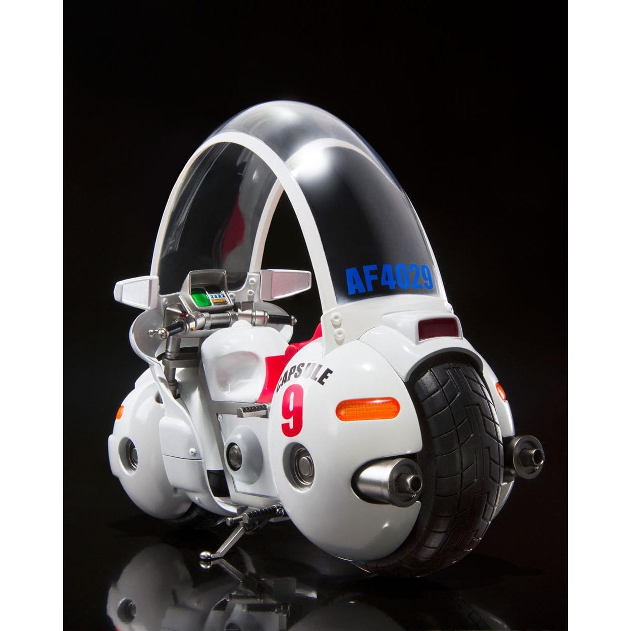 Dragon Ball S.H. Figuarts Vehicle with Figure Bulma's Motorcycle Hoipoi Capsule No. 9 - Bandai Tamashii Nations Vehicles