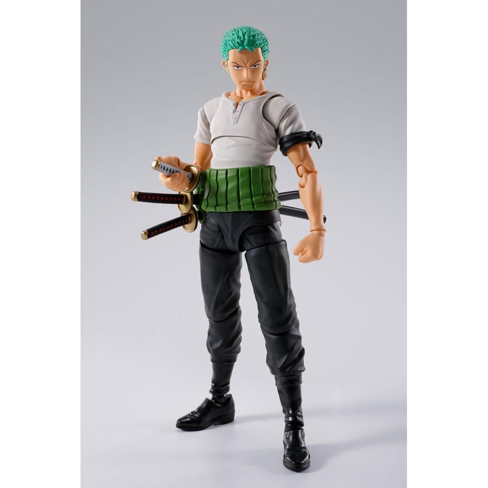 One Piece S.H.Figuarts Action Figure Roronoa Zoro Romance Dawn Ver. 15 cm - Bandai Tamashii Nations Action figures