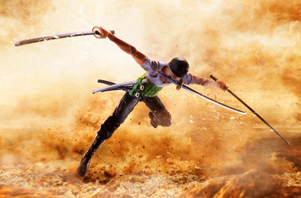 One Piece S.H.Figuarts Action Figure Roronoa Zoro Romance Dawn Ver. 15 cm - Bandai Tamashii Nations Action figures