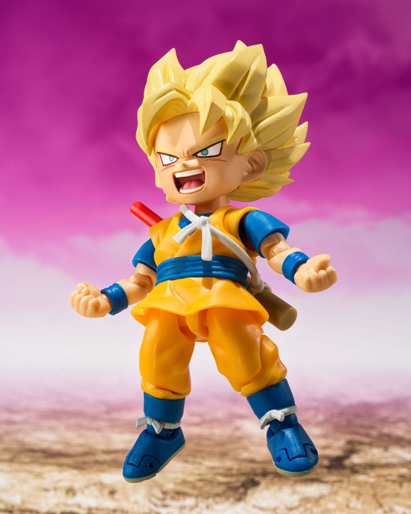 Dragon Ball S.H.Figuarts Action Figure Super Saiyan Son Goku (mini) Daima 8 cm - Bandai Tamashii Nations Action figures