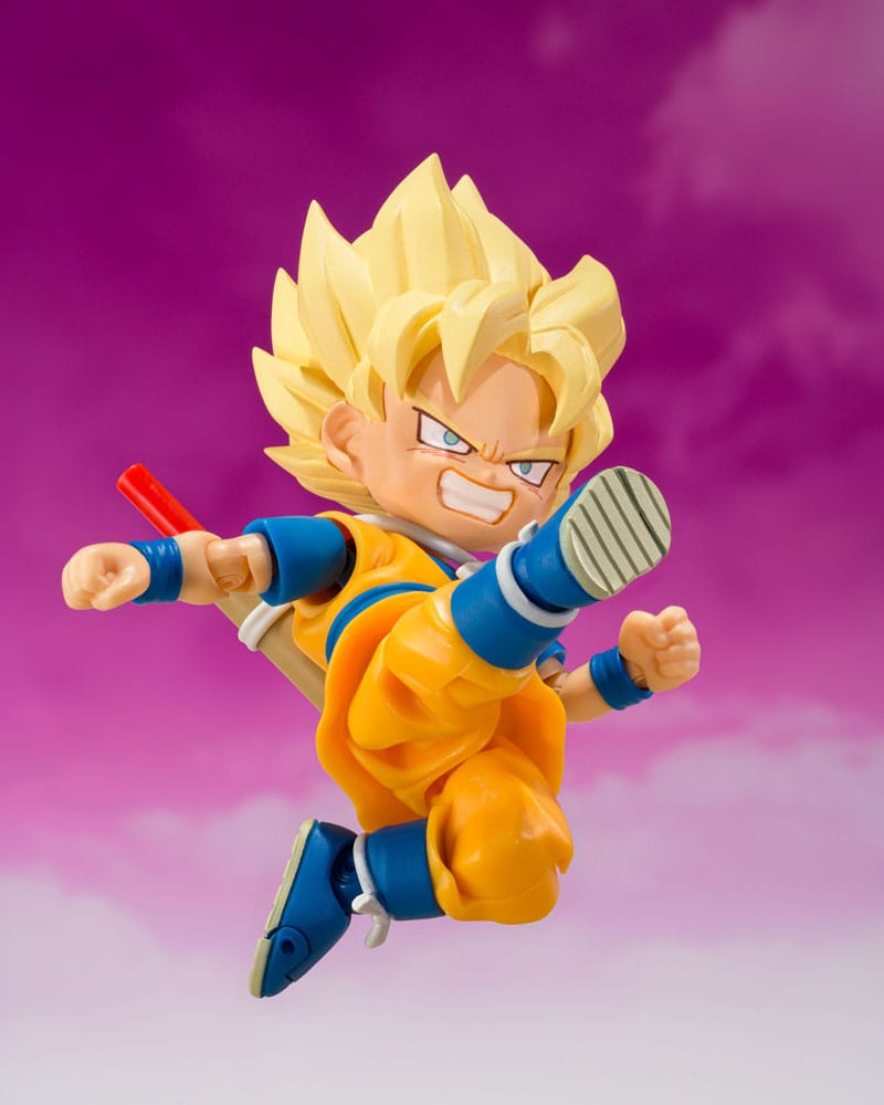 Dragon Ball S.H.Figuarts Action Figure Super Saiyan Son Goku (mini) Daima 8 cm - Bandai Tamashii Nations Action figures