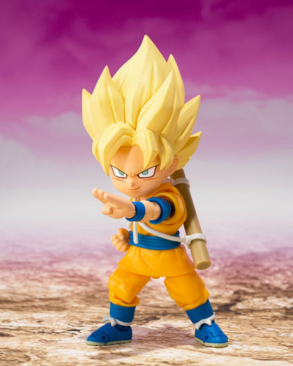 Dragon Ball S.H.Figuarts Action Figure Super Saiyan Son Goku (mini) Daima 8 cm - Bandai Tamashii Nations Action figures