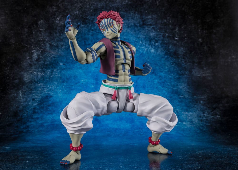 Demon Slayer: Kimetsu no Yaiba S.H.Figuarts Action Figure Akaza 15 cm - Bandai Tamashii Nations Action figures