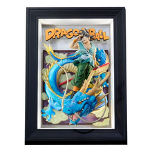 Dragon Ball Z Tamashii Art 3D Relief Picture Son Goku & Dragon 2 - Bandai Tamashii Nations Decoration