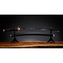 Demon Slayer: Kimetsu no Yaiba Proplica Replica 1/1 Nichirin Sword (Tanjiro Kamado) Kyojuro Rengoku´s Sword Gueard Ver. 88 cm - Bandai Tamashii Nations Replicas: 1/1