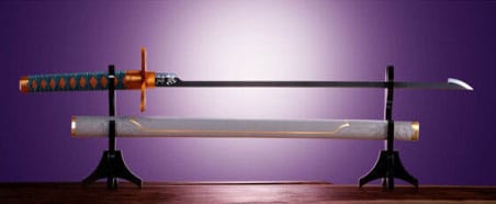 Demon Slayer: Kimetsu no Yaiba Proplica Replica 1/1 Nichirin Sword (Shinobo Kocho) 8 - Bandai Tamashii Nations Replicas: 1/1