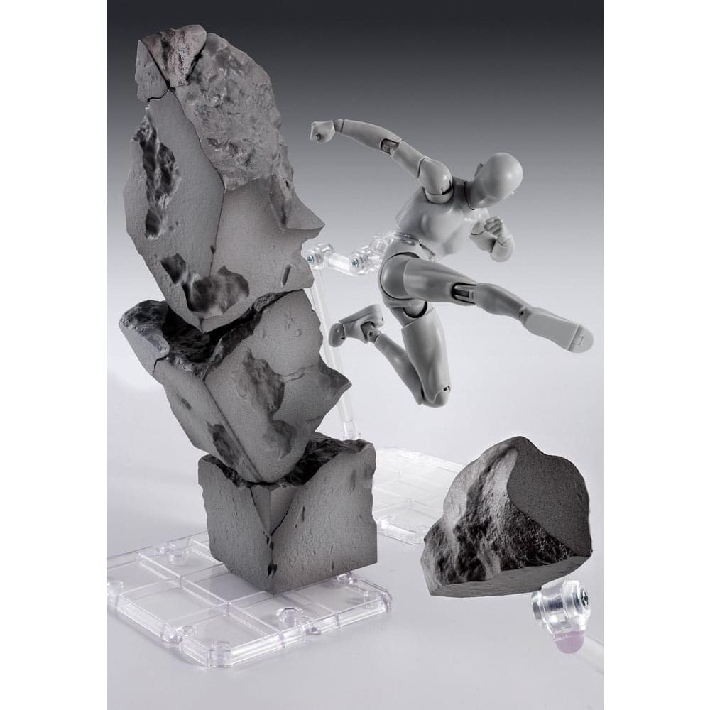 Tamashii Effect Action Figure Accessory Concrete Crash for S.H.Figuarts - Bandai Tamashii Nations Action figures: accessories