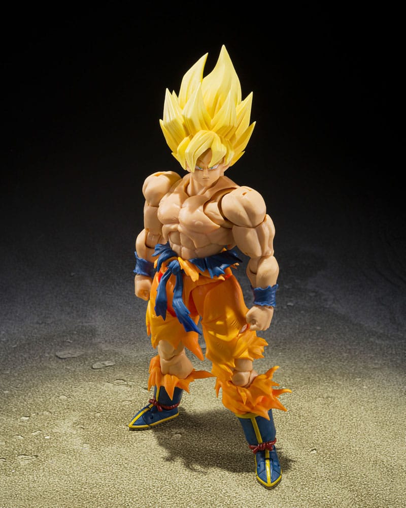 Dragon Ball S.H. Figuarts Action Figure Super Saiyan Son Goku Legendary Super Saiyan (Best Selection) 15 cm - Bandai Tamashii Nations Action figures