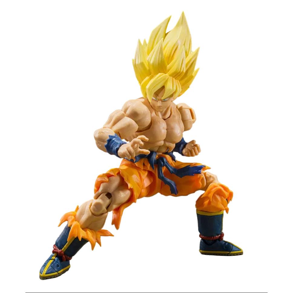 Dragon Ball S.H. Figuarts Action Figure Super Saiyan Son Goku Legendary Super Saiyan (Best Selection) 15 cm - Bandai Tamashii Nations Action figures