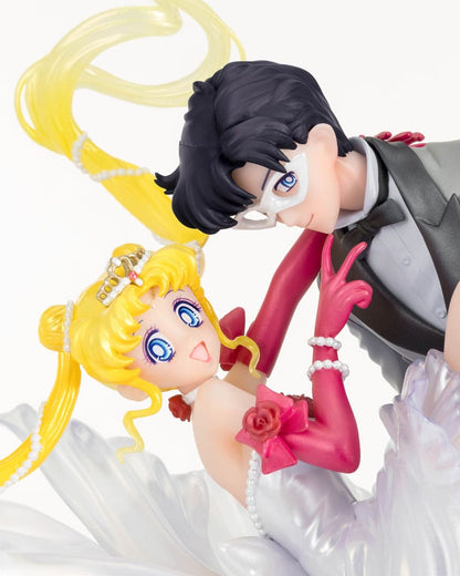 Sailor Moon FiguartsZERO Chouette PVC Statue Usagi & Tuxedo Mask Moonlight Glow Edition 24 cm - Bandai Tamashii Nations Statues