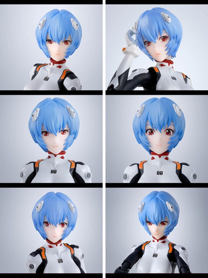 Neon Genesis Evangelion S.H.Figuarts Action Figure Rei Ayanami 14 cm - Bandai Tamashii Nations Action figures