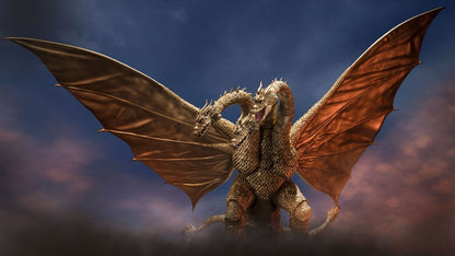 Godzilla S.H. Monster Arts Action Figure King Ghidora Box Qty 1972 25 cm - Bandai Tamashii Nations Action figures