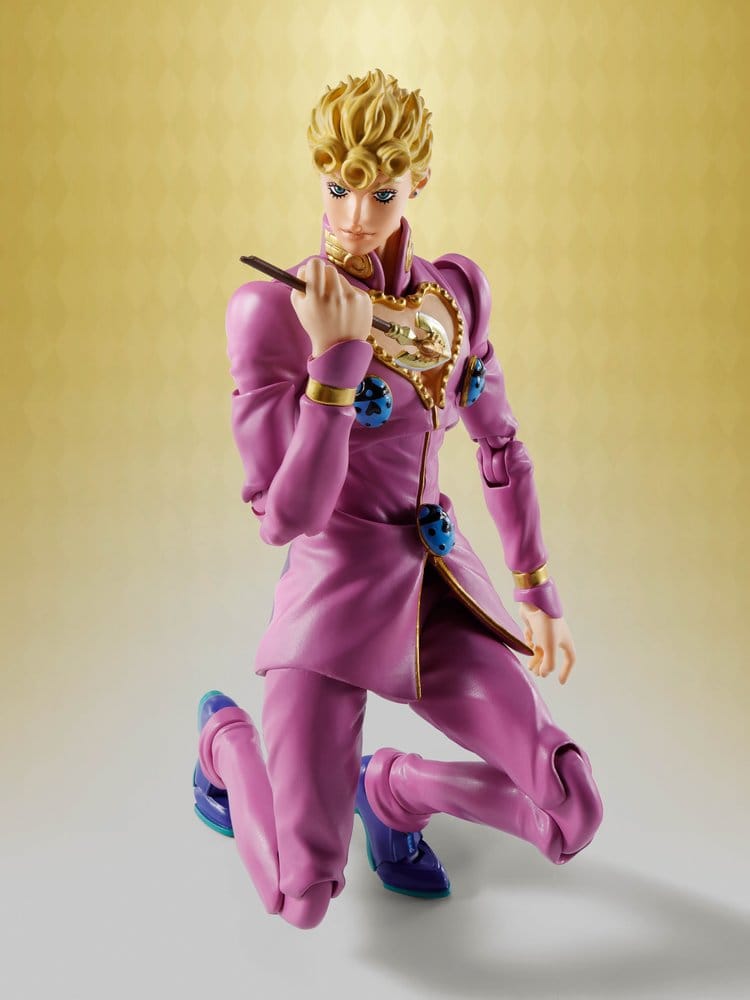 JoJo's Bizarre Adventure: Golden Wind S.H.Figuarts Action Figure Giorno Giovanna 16 cm - Bandai Tamashii Nations Action Figures