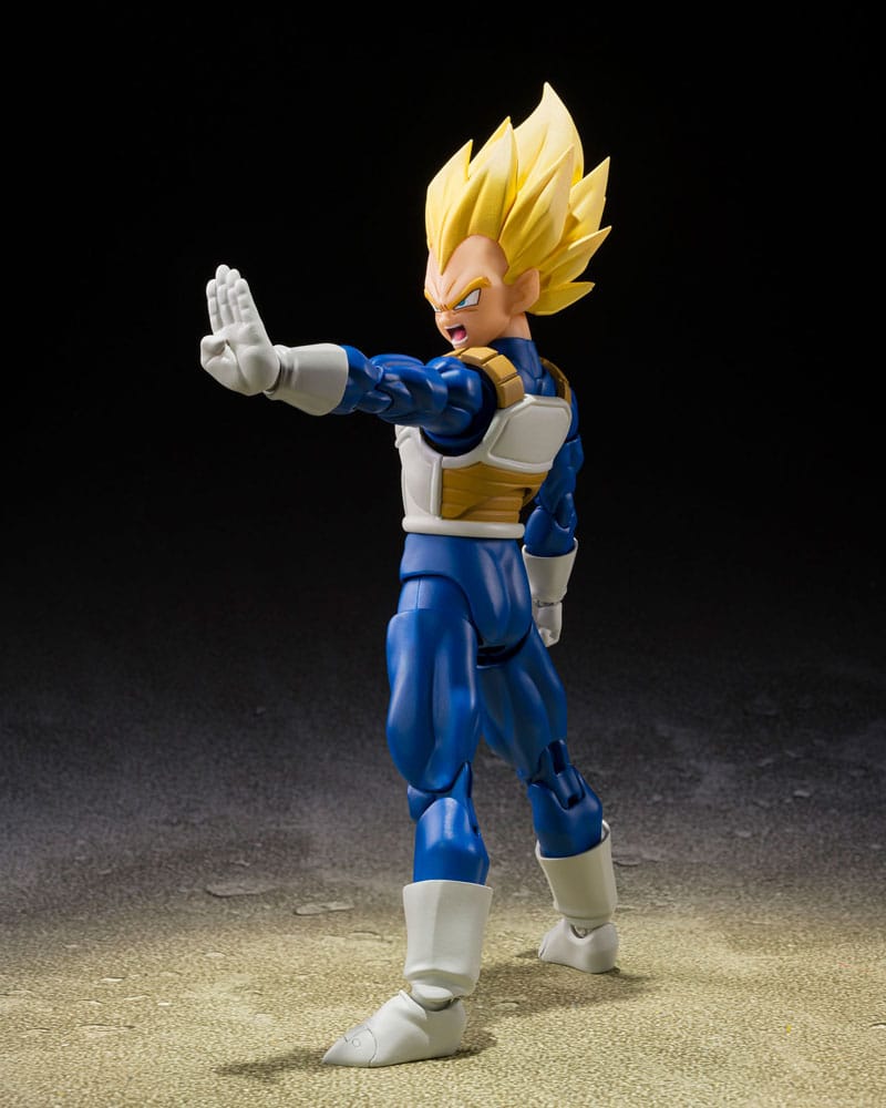 Dragon Ball Z S.H.Figuarts Action Figure Super Saiyan Vegeta (Dangerous Pride) 14 cm - Bandai Tamashii Nations Action Figures