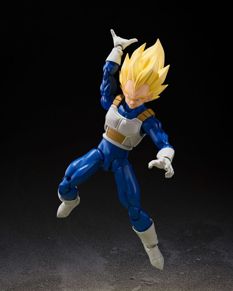 Dragon Ball Z S.H.Figuarts Action Figure Super Saiyan Vegeta (Dangerous Pride) 14 cm - Bandai Tamashii Nations Action Figures
