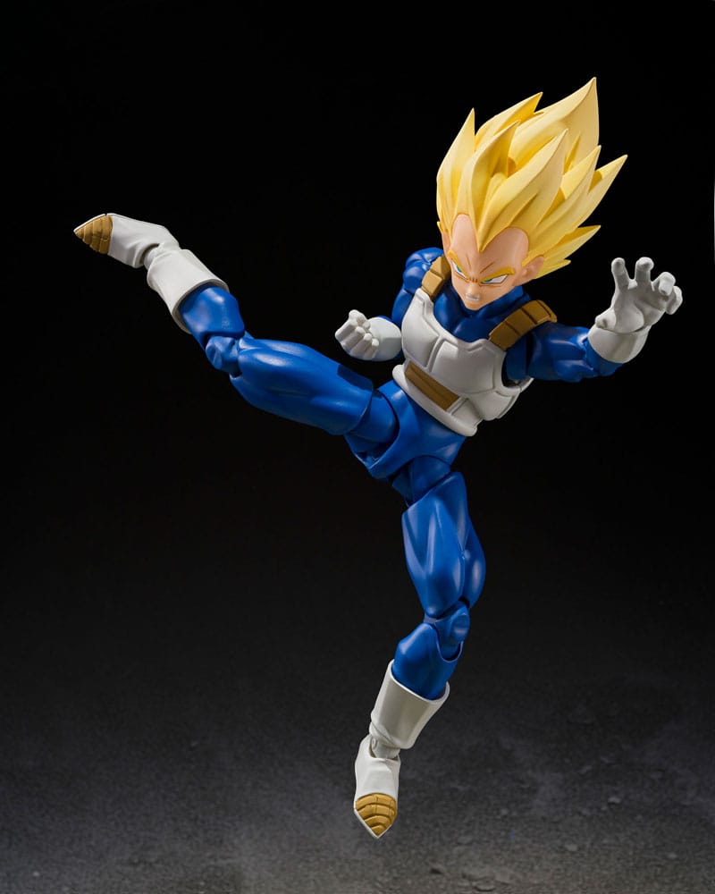 Dragon Ball Z S.H.Figuarts Action Figure Super Saiyan Vegeta (Dangerous Pride) 14 cm - Bandai Tamashii Nations Action Figures