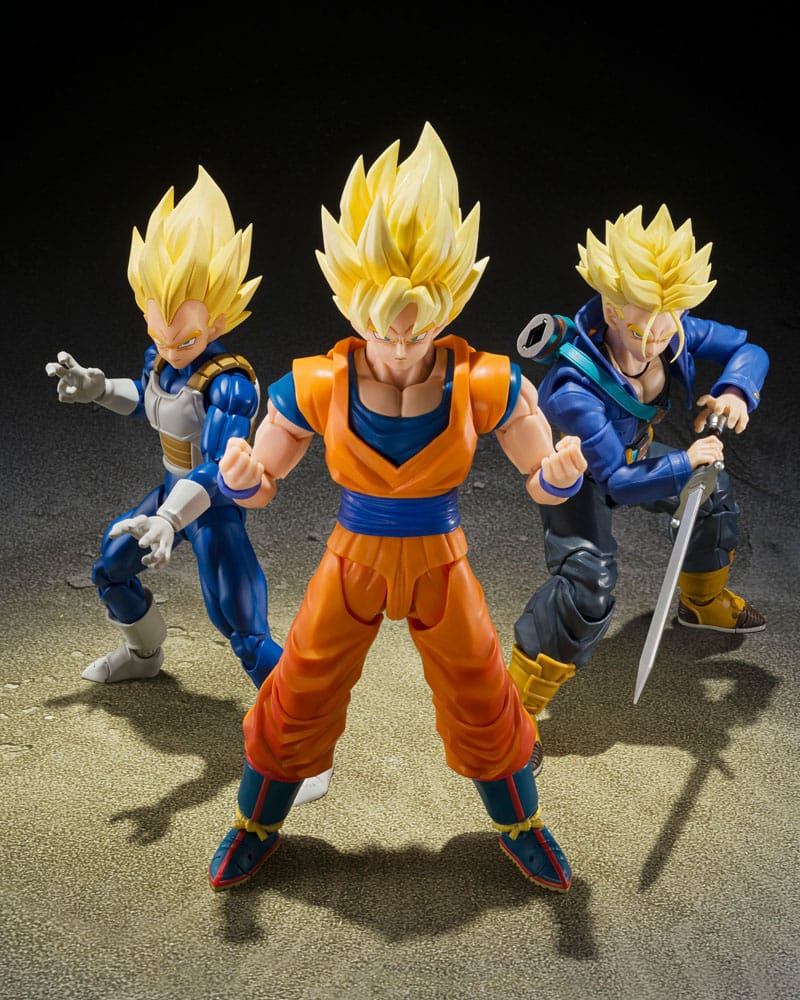 Dragon Ball Z S.H.Figuarts Action Figure Super Saiyan Vegeta (Dangerous Pride) 14 cm - Bandai Tamashii Nations Action Figures