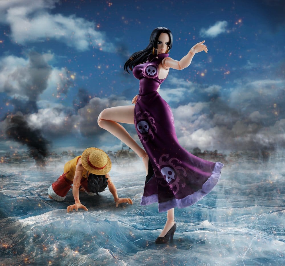 One Piece S.H.Figuarts Action Figure Boa Hancock -Marineford- 16 cm - Bandai Tamashii Nations Action Figures