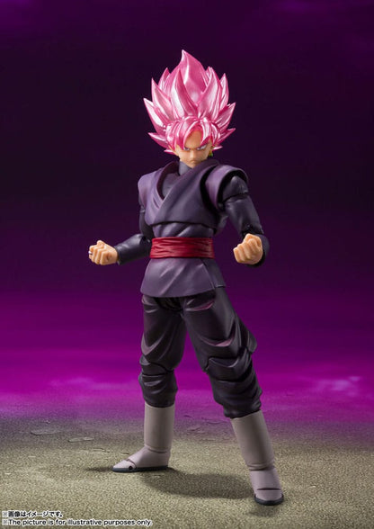 Dragon Ball Super S.H. Figuarts Action Figure Goku Black - Super Saiyan Rose Reissue 14 cm - Bandai Tamashii Nations Action Figures