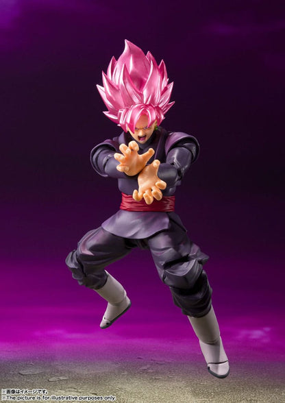Dragon Ball Super S.H. Figuarts Action Figure Goku Black - Super Saiyan Rose Reissue 14 cm - Bandai Tamashii Nations Action Figures