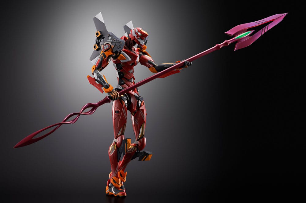 Neon Genesis Evangelion Metal Build Action Figure Eva Production Model-02 30th with the Spear of Cassius 22 cm - Bandai Tamashii Nations Action figures