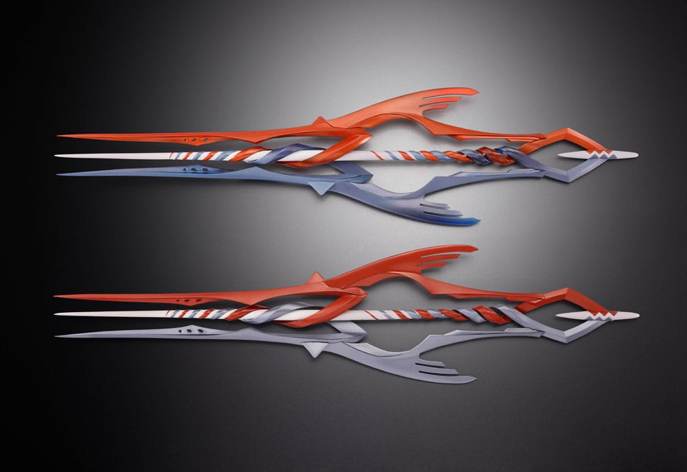 Neon Genesis Evangelion Metal Build Accessory Set 3 Spears Set for Eva 30th with the Spear Another Color - Bandai Tamashii Nations Action figures