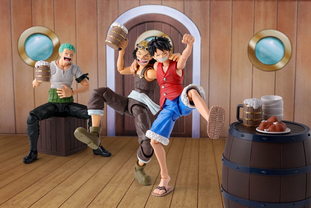 One Piece S.H. Figuarts Accessory Set The Straw Hat Crew Party Set - Bandai Tamashii Nations Action Figures