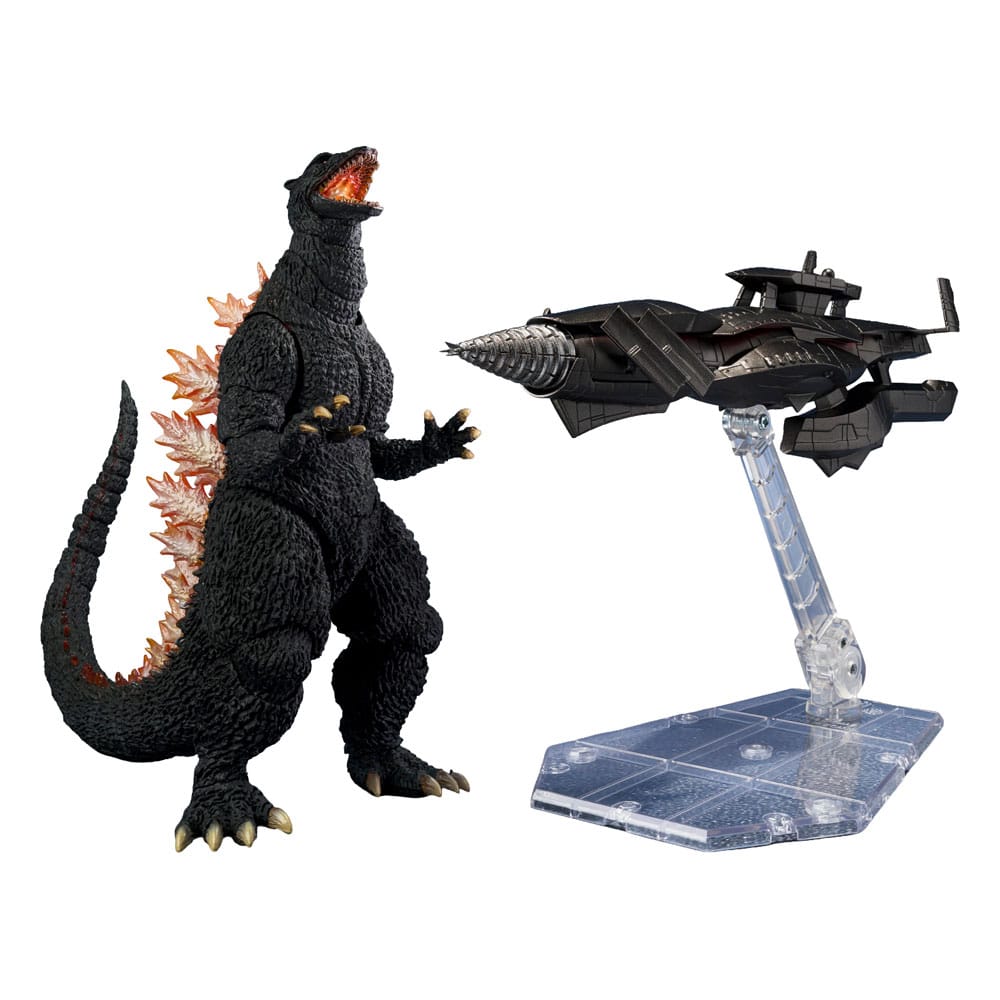 Godzilla: Final Wars S.H.MonsterArts Action Figure Godzilla Heat Ray Ver. vs. New Gotengo 16 cm - Bandai Tamashii Nations Action Figures