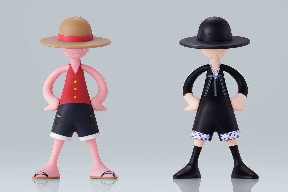 One Piece Luffy's Archive of Adventure Mini Figure Blind Box Assortment Box Qty 10 - Bandai Tamashii Nations Blind Boxes