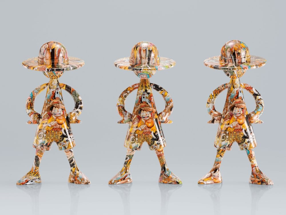 One Piece 1000 Logs Anniversary Luffy's ArtCanvas Figure 1/8 Luffy 22 cm - Bandai Tamashii Nations Mini Figures