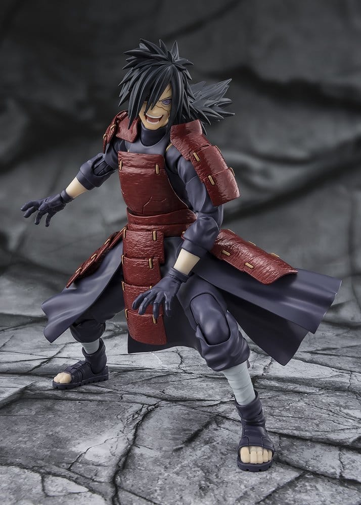 Naruto Shippuden S.H.Figuarts Action Figure Madara Uchiha Legend of Darkness 17 cm - Bandai Tamashii Nations Action Figures