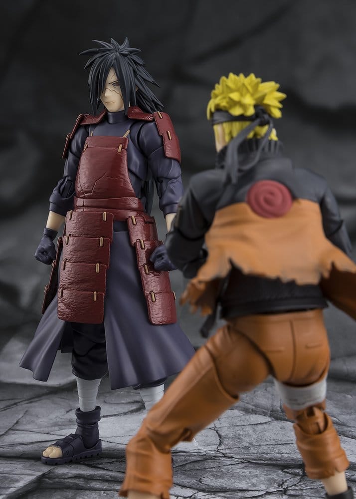 Naruto Shippuden S.H.Figuarts Action Figure Madara Uchiha Legend of Darkness 17 cm - Bandai Tamashii Nations Action Figures