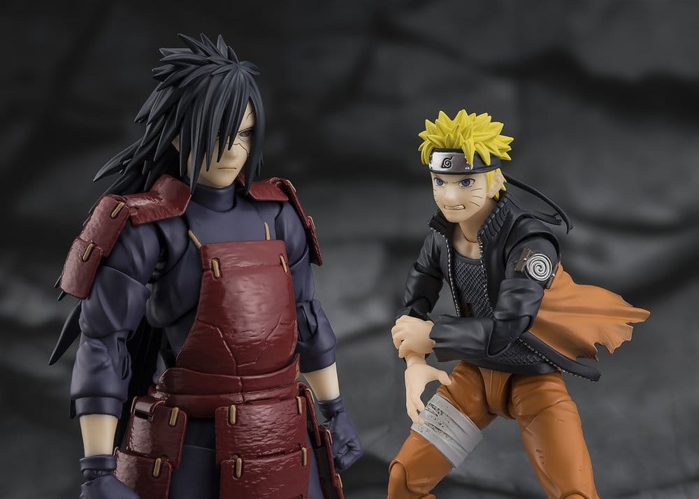 Naruto Shippuden S.H.Figuarts Action Figure Madara Uchiha Legend of Darkness 17 cm - Bandai Tamashii Nations Action Figures