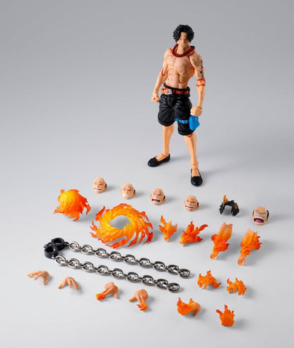 One Piece S.H. Figuarts Action Figure Portgas D. Ace -Marineford- 16 cm - Bandai Tamashii Nations Action Figures