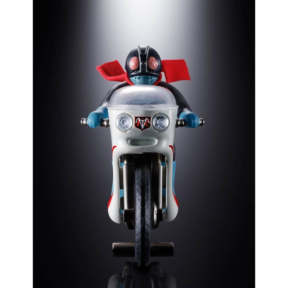 Kamen Rider Chogokin Diecast Action Figure Cyclone (Masked Rider 1) - Bandai Tamashii Nations Action Figures
