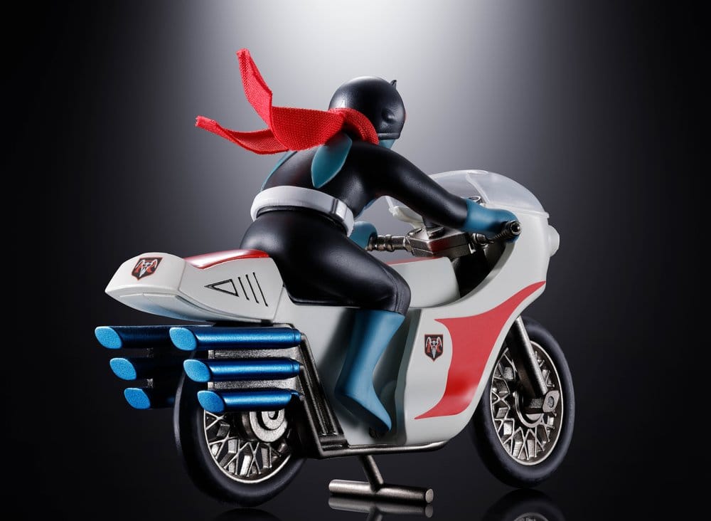 Kamen Rider Chogokin Diecast Action Figure Cyclone (Masked Rider 1) - Bandai Tamashii Nations Action Figures