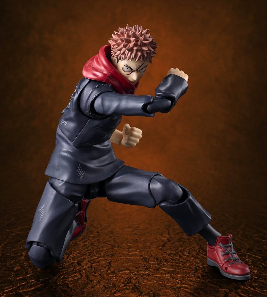 Jujutsu Kaisen S.H.Figuarts Action Figure Yuji Itadori -120% of Potential- 15 cm - Bandai Tamashii Nations Action Figures