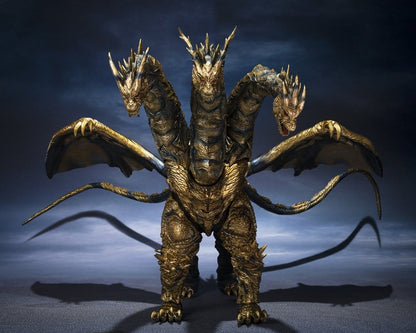 Godzilla S.H.MonsterArts Action Figure Kaizer Ghidorah - Bandai Tamashii Nations Action Figures