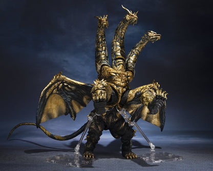 Godzilla S.H.MonsterArts Action Figure Kaizer Ghidorah - Bandai Tamashii Nations Action Figures