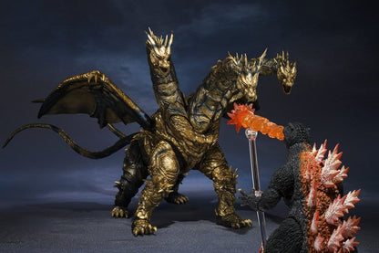 Godzilla S.H.MonsterArts Action Figure Kaizer Ghidorah - Bandai Tamashii Nations Action Figures